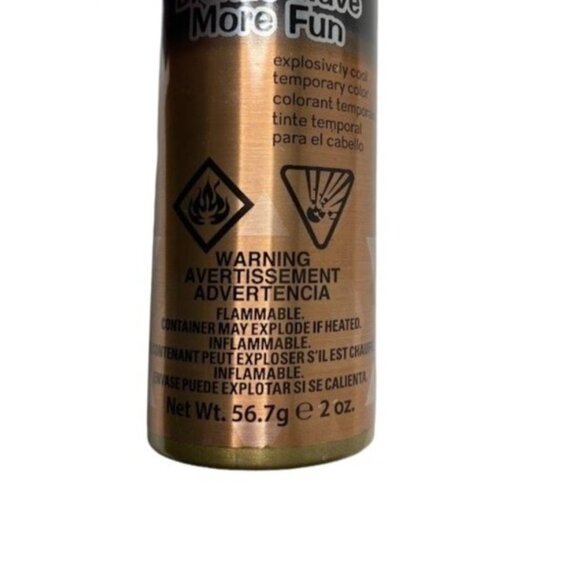 BTZ Beyond the Zone COLOR BOMBZ Bronze Have More Fun Temporary Hair Spray Color - Picture 5 of 5